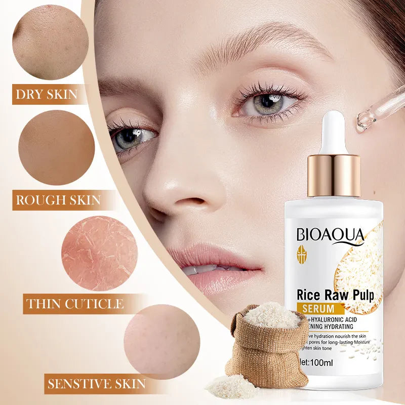 BIOAQUA Rice Moisturizing Face Serum 100ml