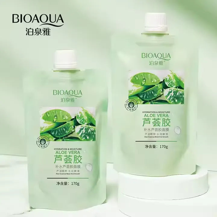 **BIOAQUA Aloe Vera Moisturizing Gel Mask 170g**
