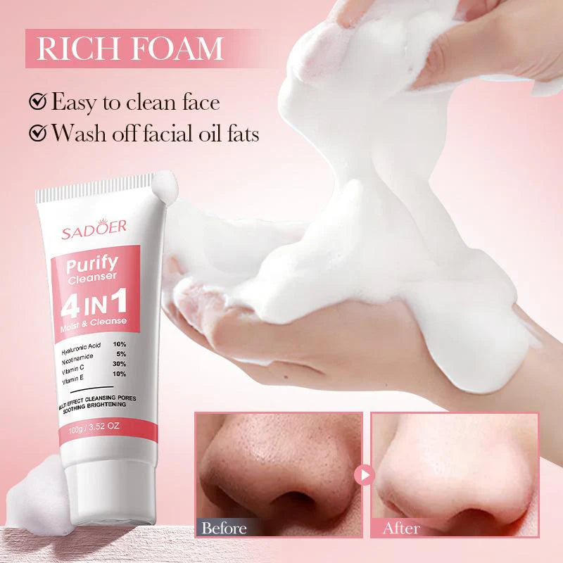 **SADOER SD40701 4-in-1 Brightening Facial Cleanser 100g**