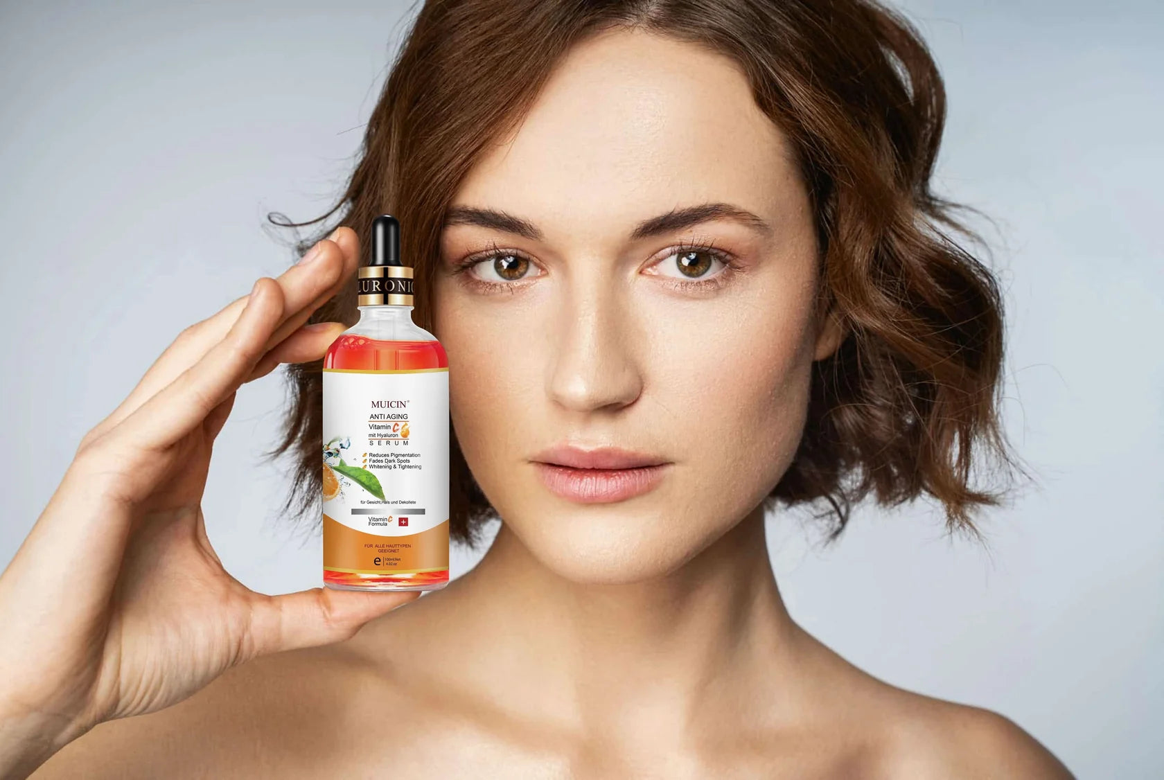 MUICIN - Vitamin C Anti Aging Mit Hyaluronic Face Serum - 100ml