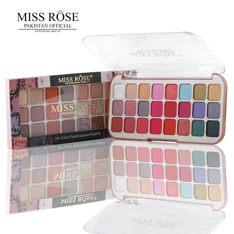 Miss Rose 24 Color Versatile Eyeshadow Palette : 7001-044N.