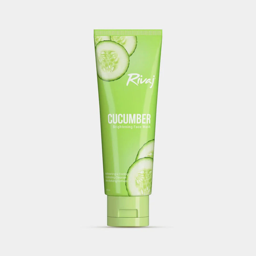 Rivaj UK Cucumber Extract Whitening Face Wash