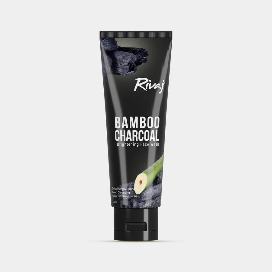 Rivaj UK Whitening Face Wash - Bamboo Charcoal