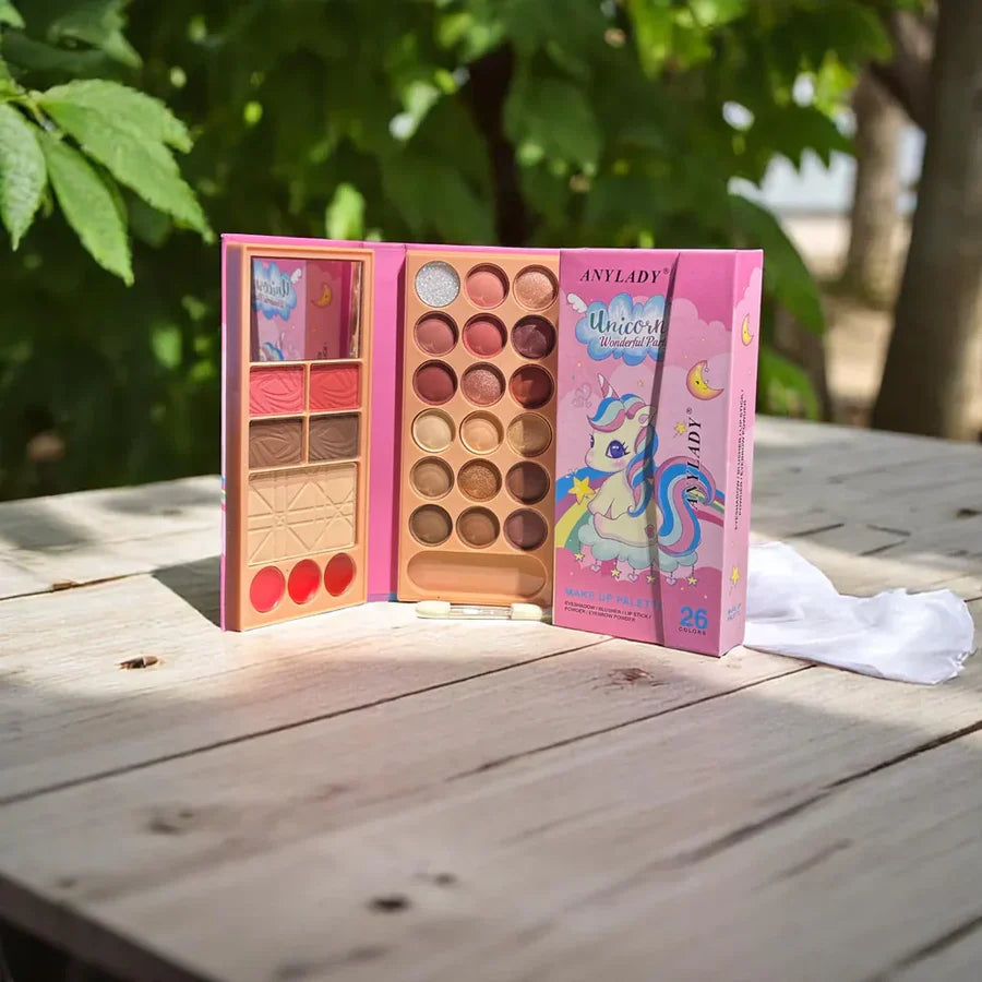 Any lady Foldable make up book kit