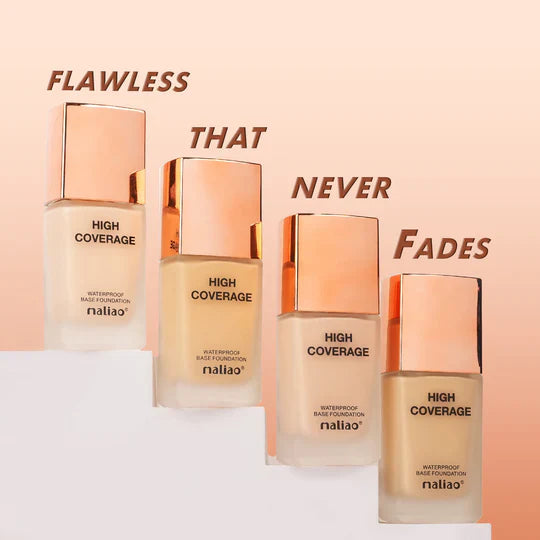 Maliao High Coverage Waterproof Base Foundation Flawless All-Day Glam