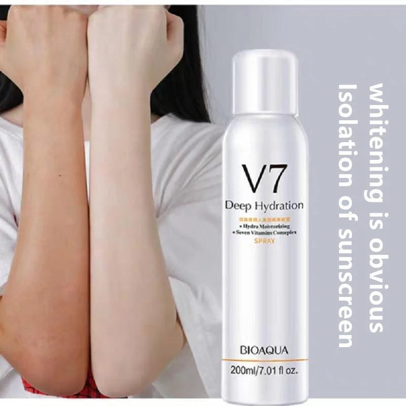 **BIOAQUA V7 Deep Hydration Glow Body Spray 200ml**