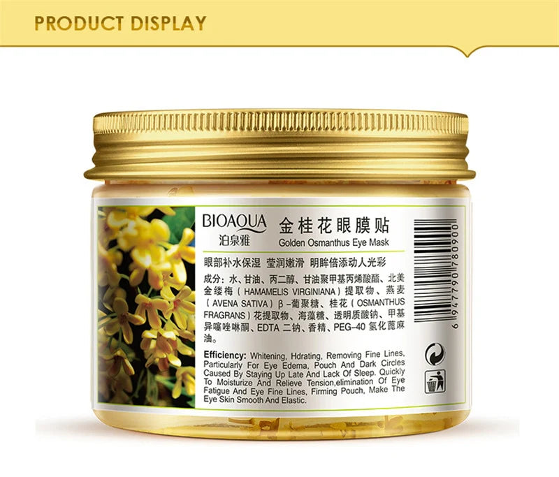 **BIOAQUA Gold Eye Mask Patches for Dark Circles (80PCS)**