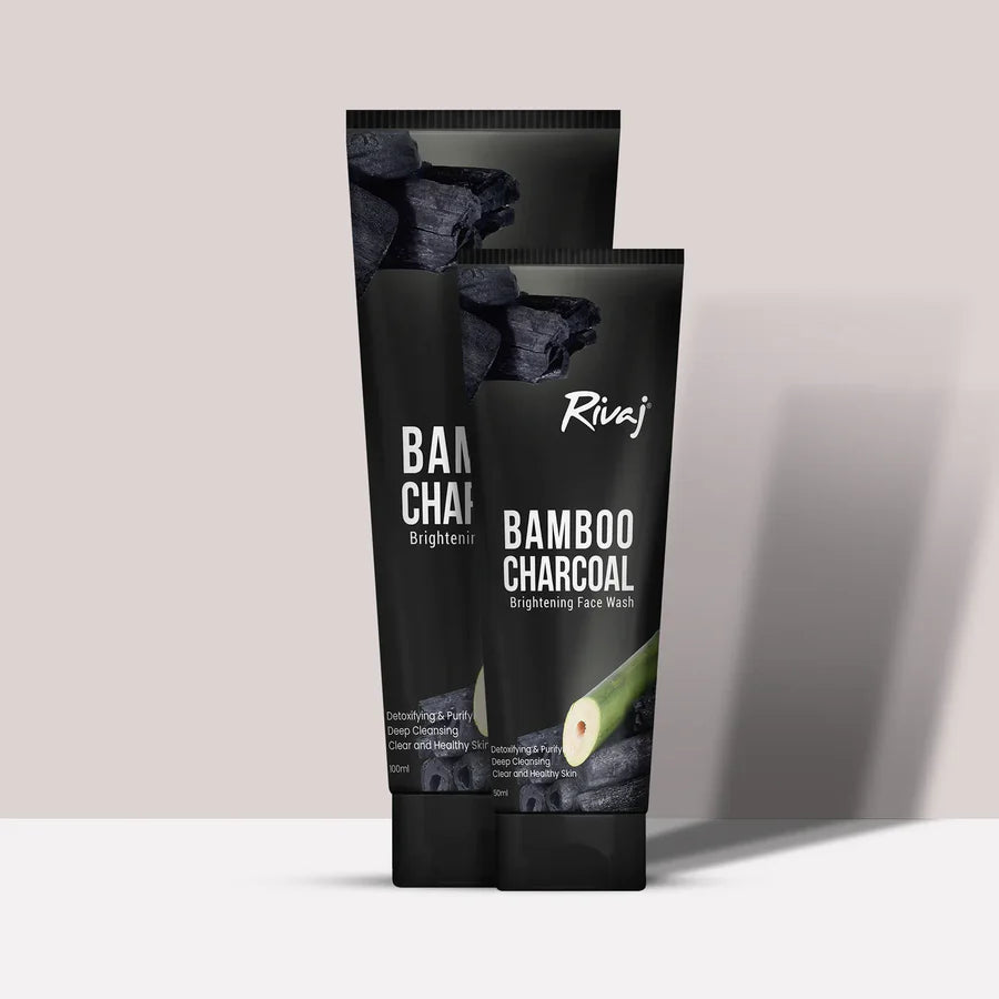 Rivaj UK Whitening Face Wash - Bamboo Charcoal