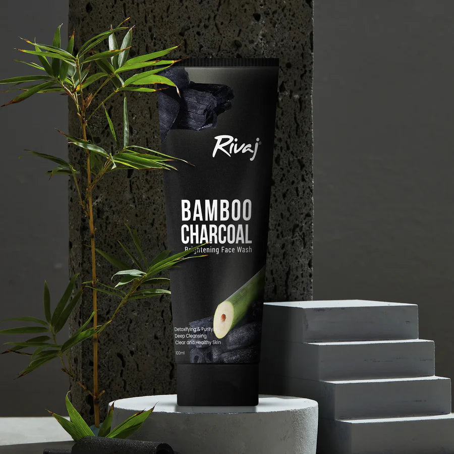 Rivaj UK Whitening Face Wash - Bamboo Charcoal
