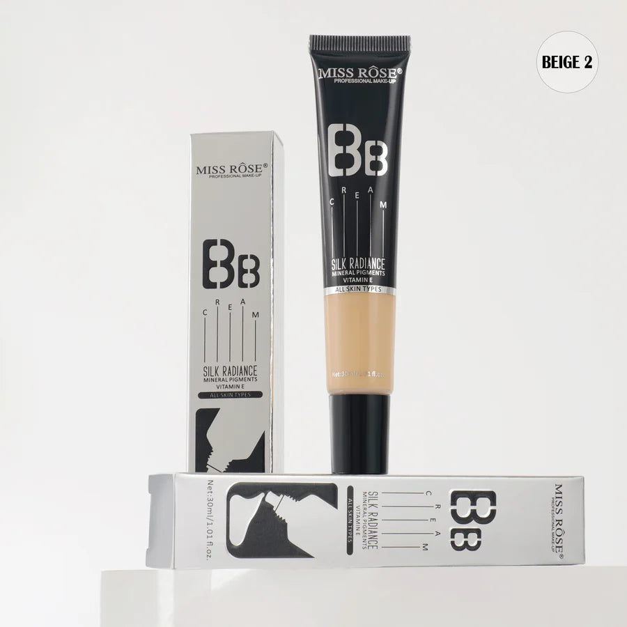 Miss Rose Silk Radiance BB Cream with Vitamin E | Long Lasting