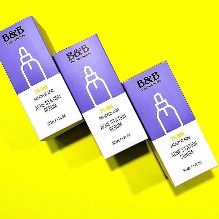 B&B Derma - 2% BHA (Salicylic Acid) - Acne Station Serum