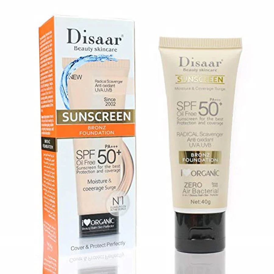 **Disaar DS313-1 SPF 50 Tinted Sunscreen Cream**