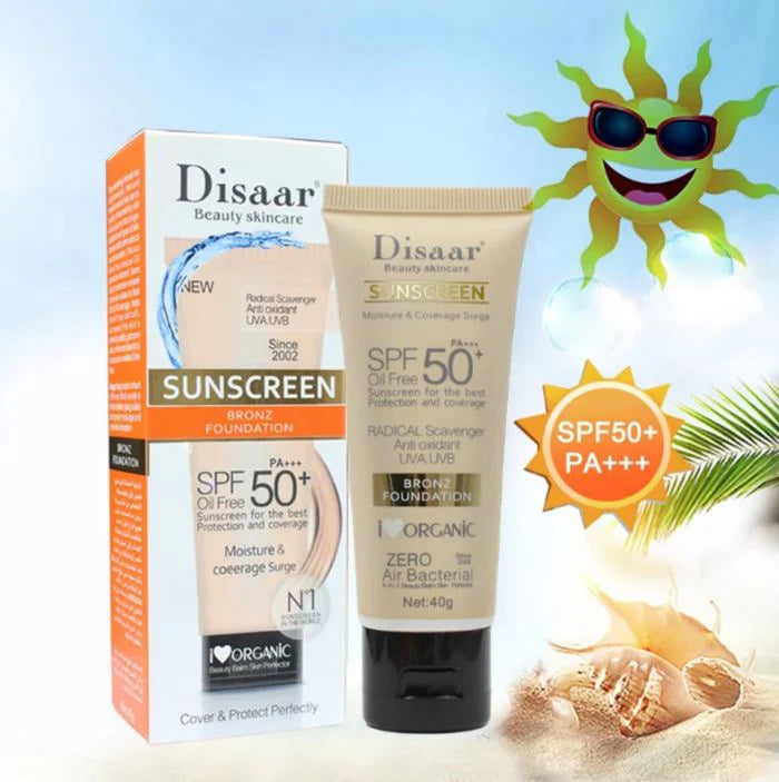 **Disaar DS313-1 SPF 50 Tinted Sunscreen Cream**