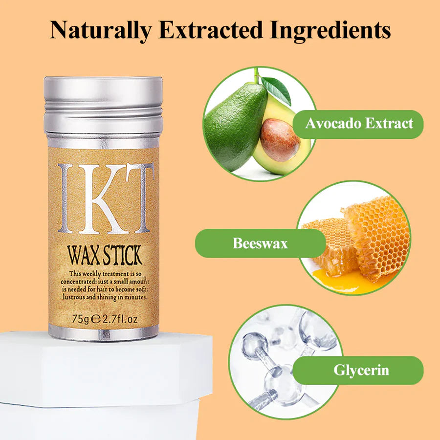 IKT Hair Wax Stick, Styling Wax for Smooth Wigs