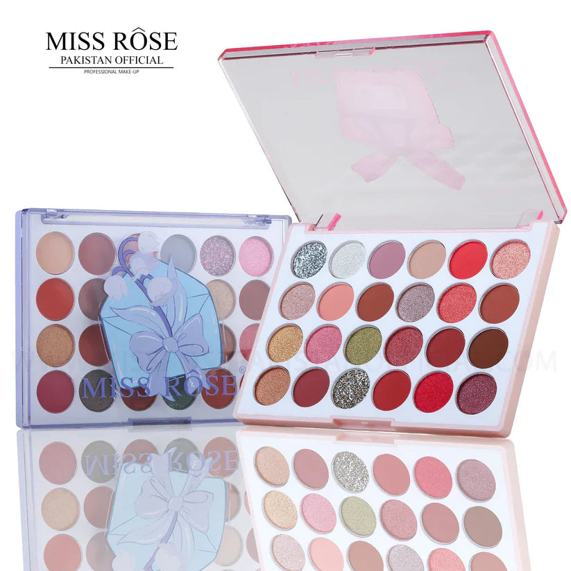 Miss Rose makeup 24 Color Mix Versatile Eyeshadow Palette