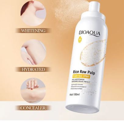 **BIOAQUA Rice & Nicotinamide Whitening Face Spray 150ml**
