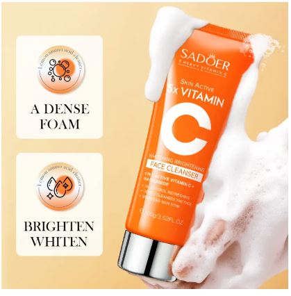 **SADOER 5X Vitamin C Whitening Facial Cleanser 100g**
