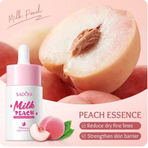 **SADOER Hydro Boost Milk Peach Hydrating Serum 30ml**
