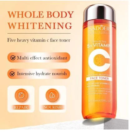**SADOER SD08091 5X Vitamin C Brightening Face Toner 130ml**