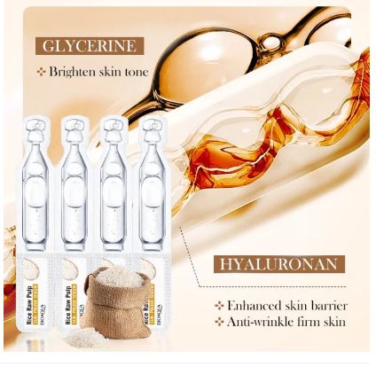 **BIOAQUA Rice Extract Brightening Serum Set (10PCS)**