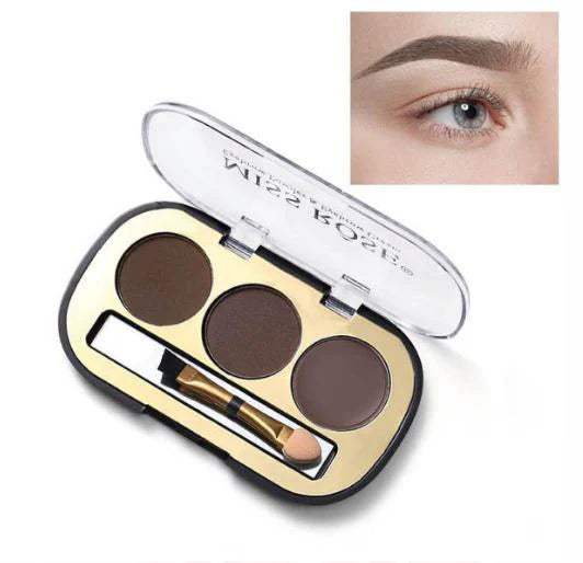 Miss Rose 4PCS Complete Makeup Deal Set – Blush, Lip Crayon, Lip Oil & Eyebrow Powder