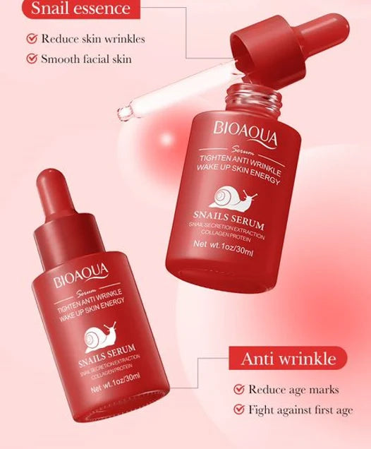 **BIOAQUA BQY84069 Turmeric Snail Niacinamide Serum Set (3PCS) 30ml**