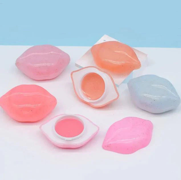 1 Pc Lip Shape Natural Moisturizing Repair Lip Balm Lip Balm