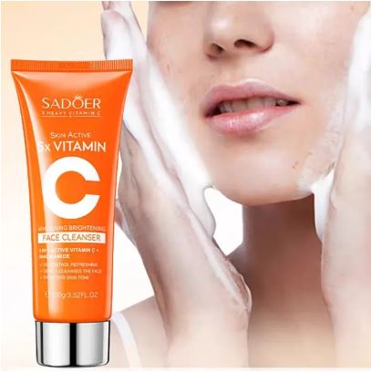 **SADOER 5X Vitamin C Whitening Facial Cleanser 100g**
