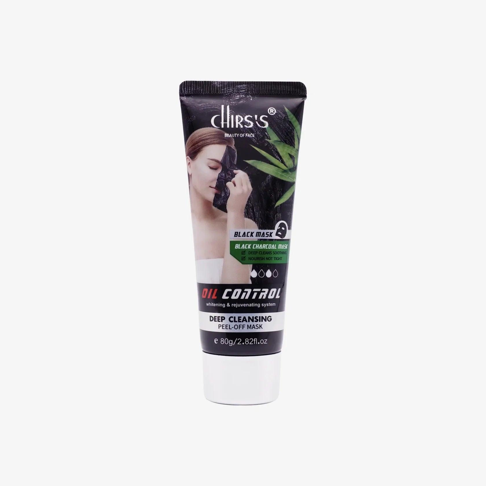 Chirs's Black Charcoal Peel Off Mask 80g