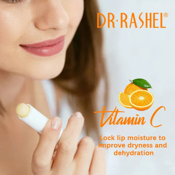 DR.RASHEL VITAMIN C BRIGHTEN & MOISTURIZING LIP BALM DRL-1671