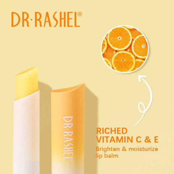 DR.RASHEL VITAMIN C BRIGHTEN & MOISTURIZING LIP BALM DRL-1671