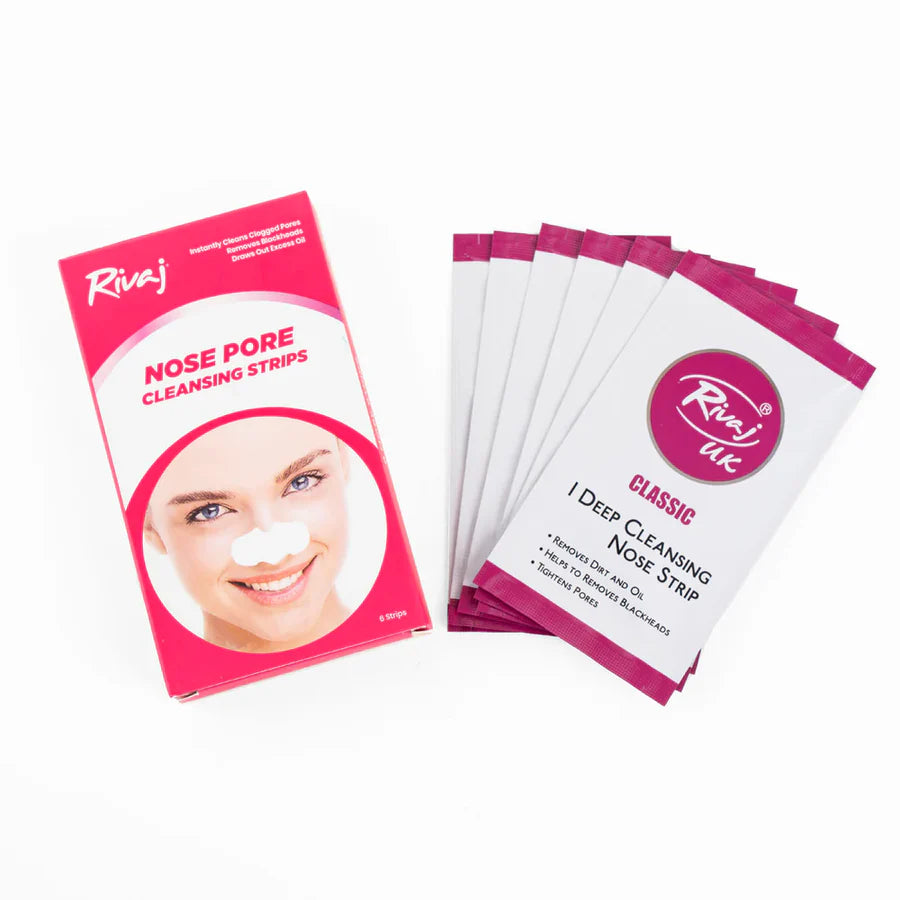 Rivaj UK Nose Pore Cleansing Strips 1*6strips