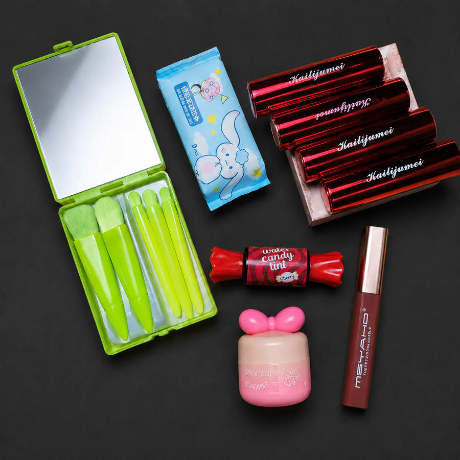 Glam Brush & Lipstick Vault 5 pcs Deal #5