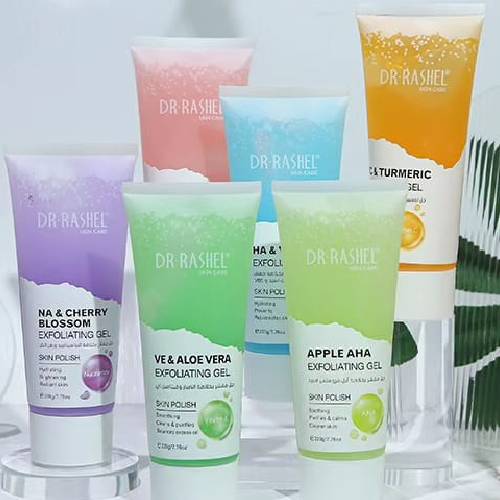 **Dr.Rashel Aloe Vera & Vitamin E Exfoliating Gel 220g DRL-1775**