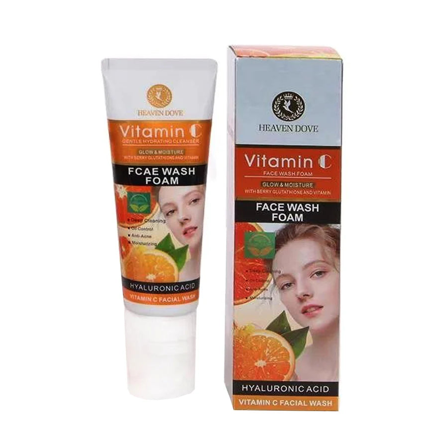 **Heaven Dove Vitamin C Glow Moisture Face Wash 120g**