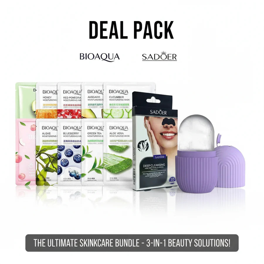 **Mega 3-in-1 Glow & Hydration Skincare Deal Pack**