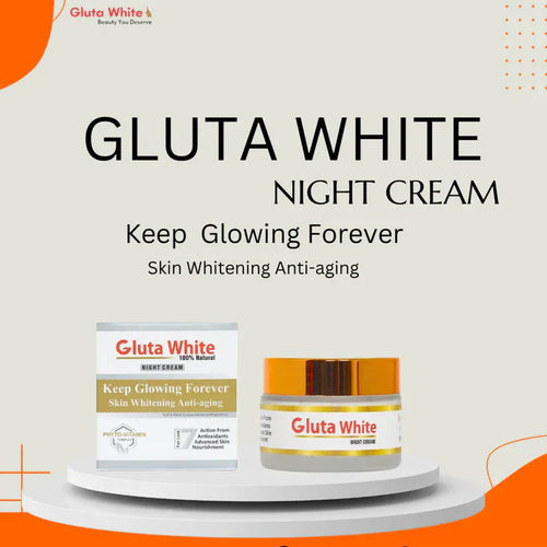 **Gluta White Extreme Whitening & Anti-Aging Night Cream**