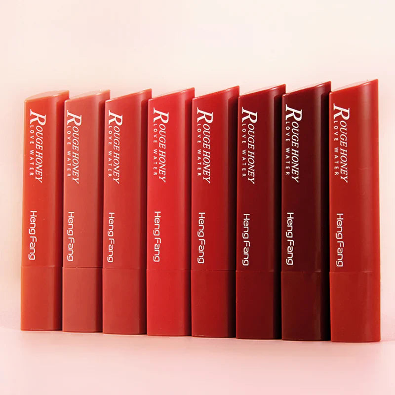 HengFang Moisturizing 9 Pcs Color Heart Shape Lipsticks