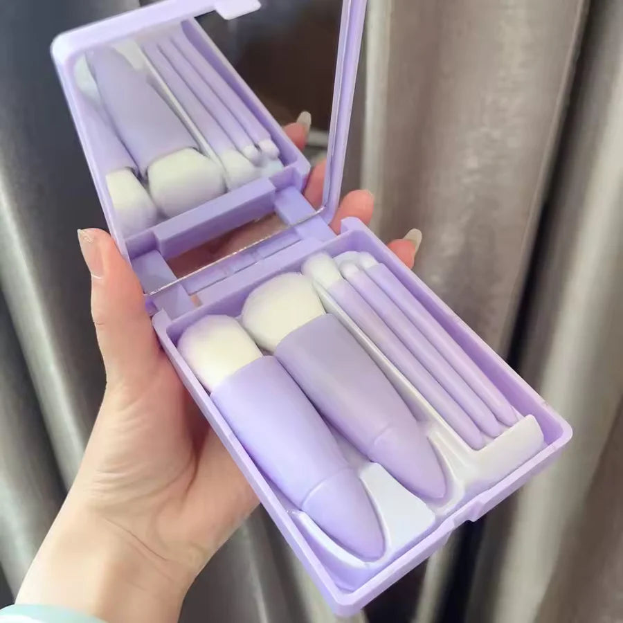 **HUXIA BEAUTY 5PCS Korean Makeup Brush Set**