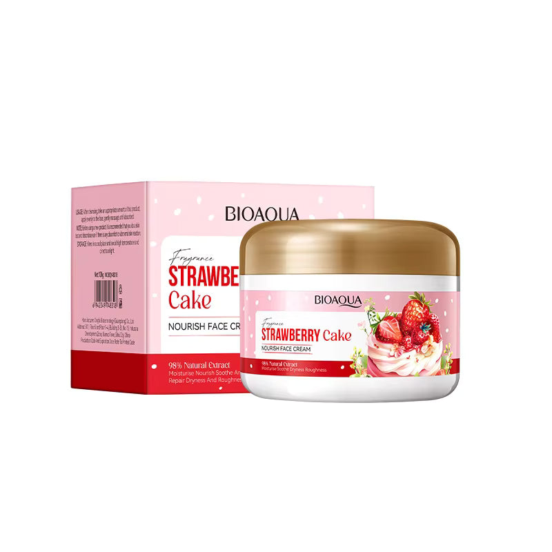 **BIOAQUA BQY48318 Strawberry Cake Nourishing Face Cream 100g**
