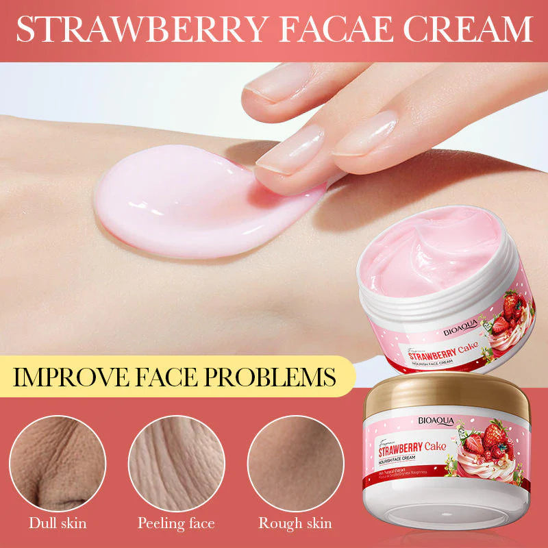 **BIOAQUA BQY48318 Strawberry Cake Nourishing Face Cream 100g**
