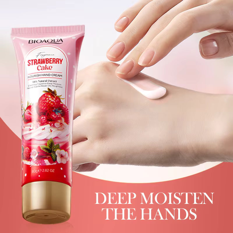 **BIOAQUA BQY48301 Strawberry Cake Hand Cream 80g**