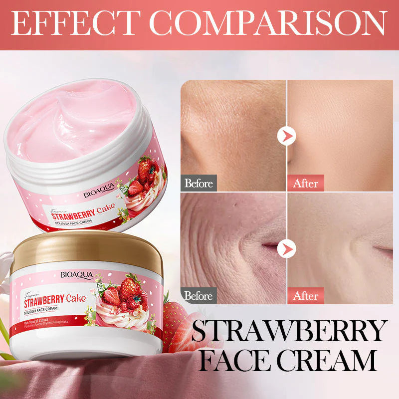 **BIOAQUA BQY48318 Strawberry Cake Nourishing Face Cream 100g**