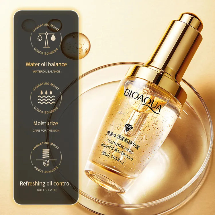 **BIOAQUA 24K Gold Essence Serum 30ml**
