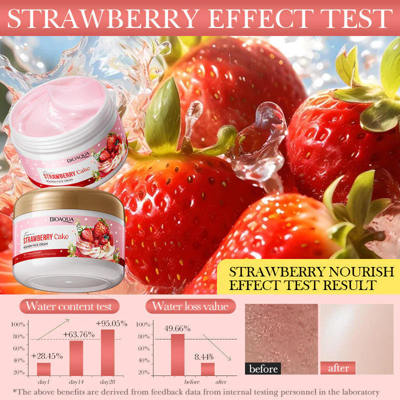 **BIOAQUA BQY48318 Strawberry Cake Nourishing Face Cream 100g**