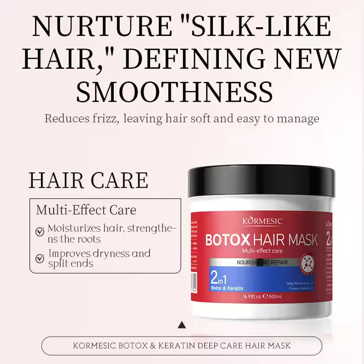 KORMESIC Natural 2 in 1 Botox Keratin Hair Mask 500ml