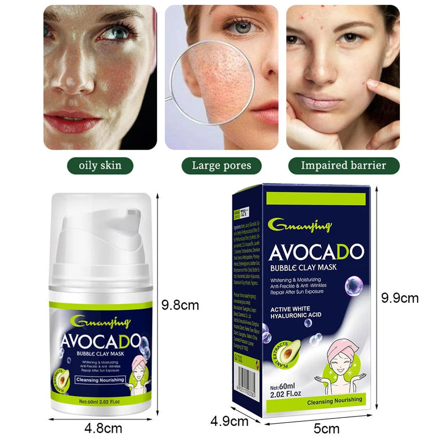 **GUANJING Brightening Bubble Clay Mask 60g**