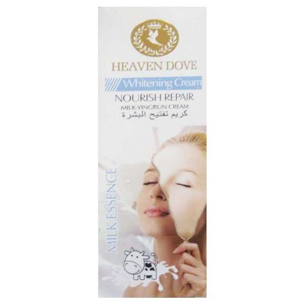 HEAVEN DOVE WHITENING CREAM MILK ESSENCE TUBE 120G