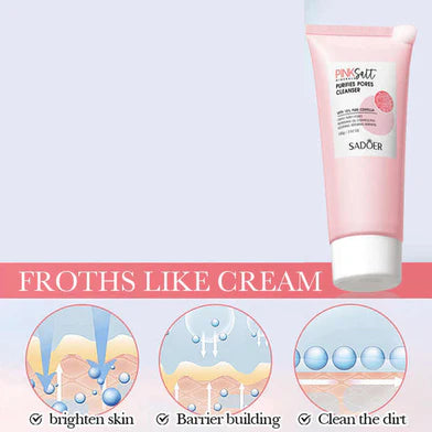 **SADOER Himalayan Pink Salt Deep Cleansing Face Wash**