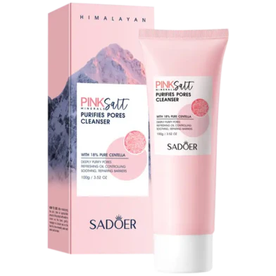**SADOER Himalayan Pink Salt Deep Cleansing Face Wash**